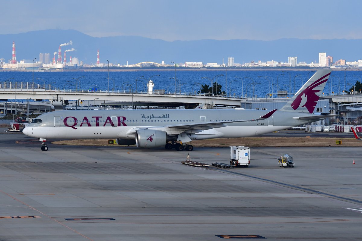 A7-ALS
Qatar Airways(QTR/QR)
A350-941
QR0802 DOH/KIX
2024.03.02  RJBB