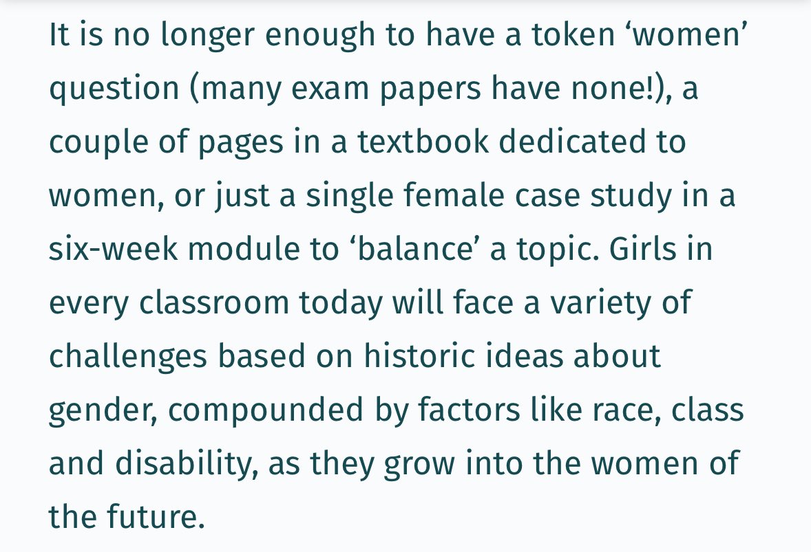 Come on, exam boards! You need to do better. Representative specifications are possible and necessary #historyteacher