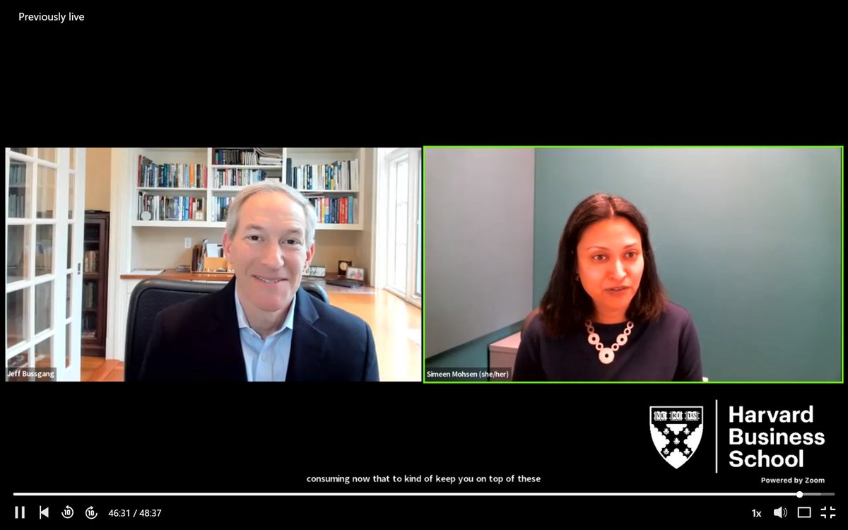 In case you couldn't join our live webinar with HBS Online Professor Jeff Bussgang, don't worry! Here's your chance to dive into the world of #AI and #Startups. 🚀 👉 hbs.me/3nkxkw3j