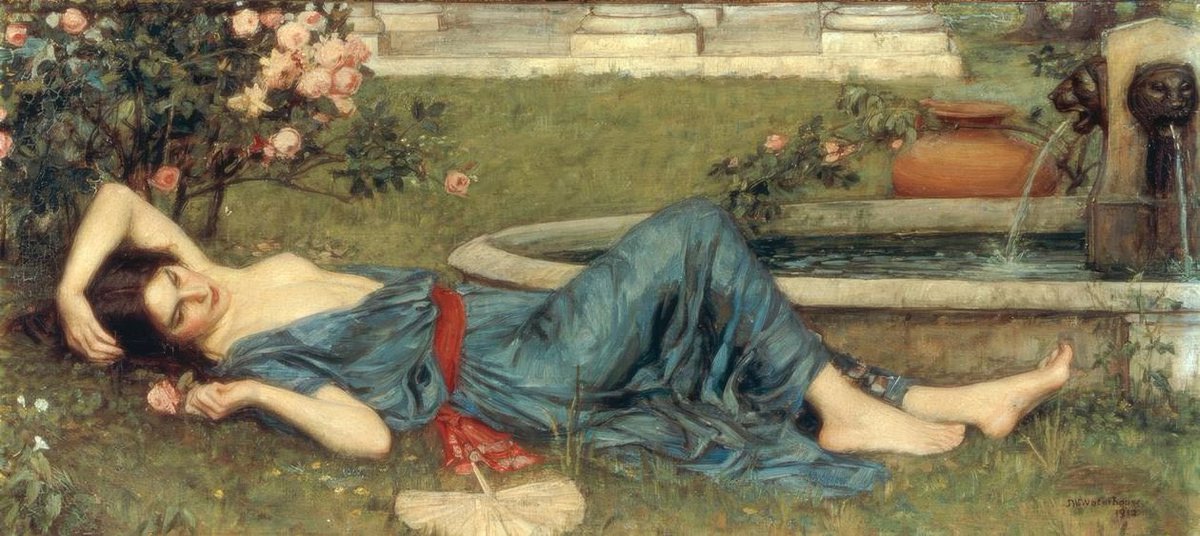 Dulce verano
John William Waterhouse
 #ieda