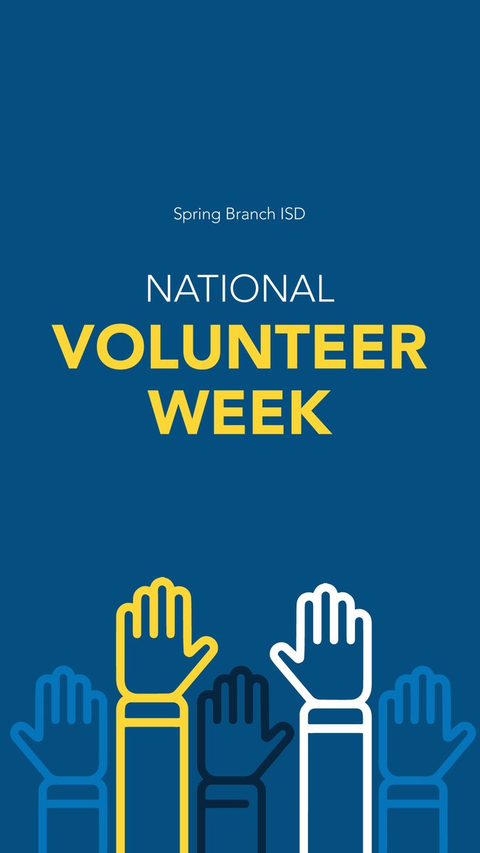 This #NationalVolunteerWeek, we want to take a moment to recognize our amazing SBISD volunteers! 🌟 Thank you for all that you do to make our community shine brighter. Together, we are #SBISDProud 💖🎉