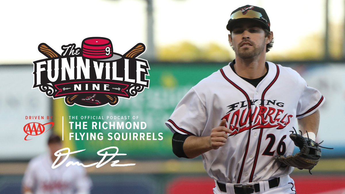 For your Sunday evening listening: @treywilson757 caught up with new Flying Squirrel Damon Dues to chat about his start to the season, growing up playing ball in Ohio, joining the #SFGiants and more. Catch it on Spotify, Apple Podcasts and more ➡️ linktr.ee/funnvillenine