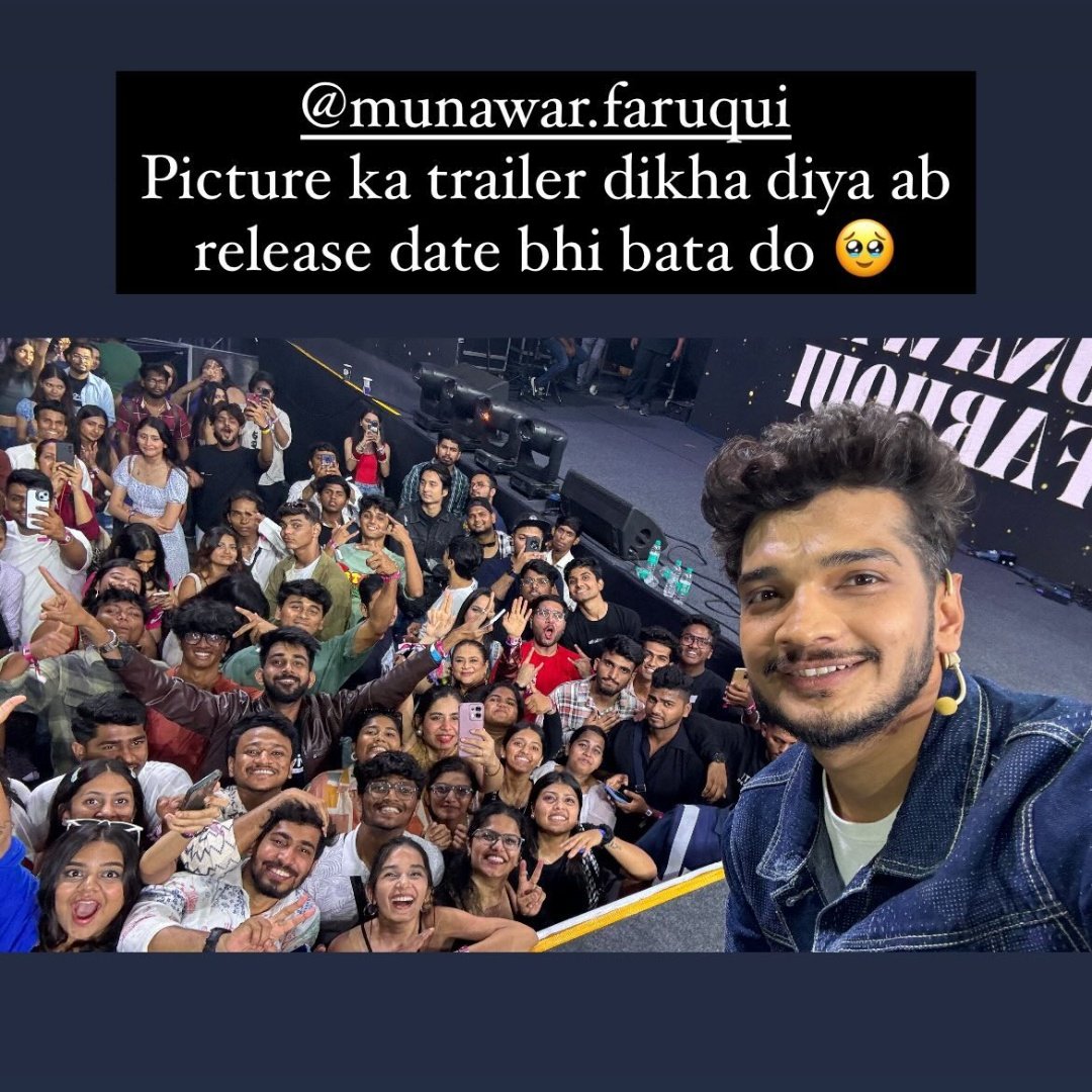 Munawar With fan's 🤳

#MunawarFaruqui