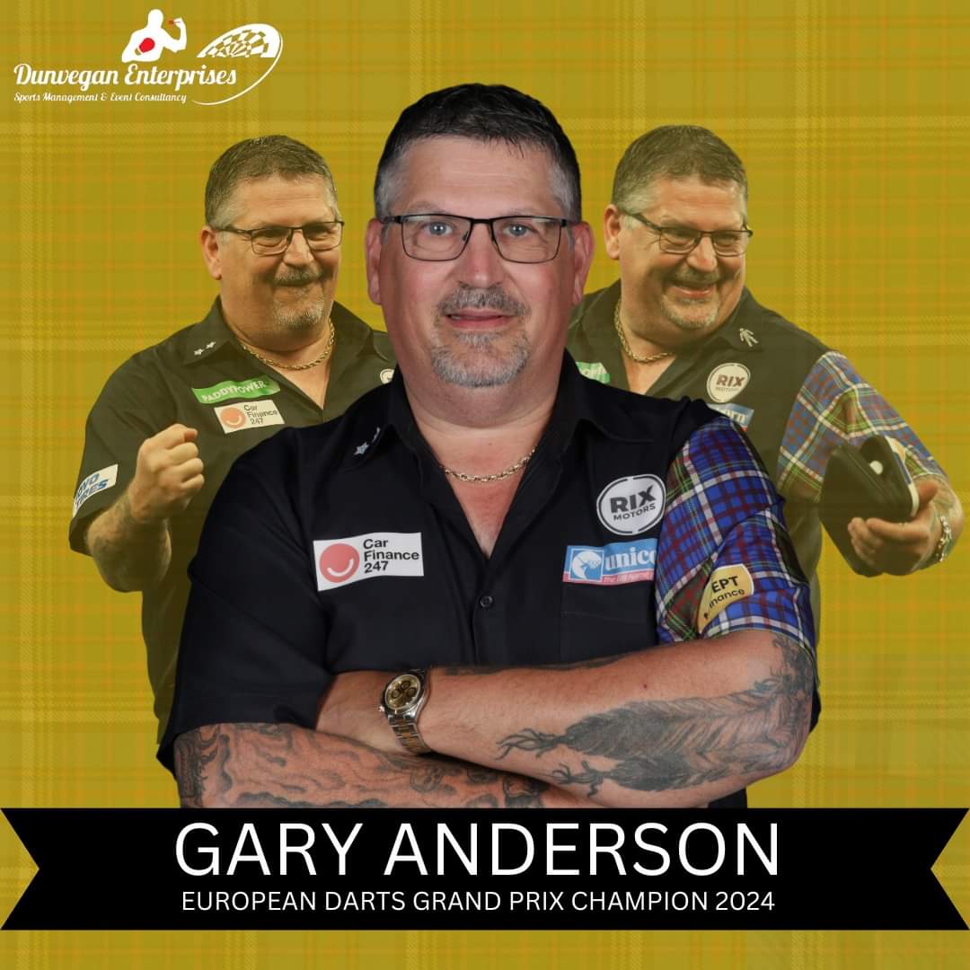 Gary Anderson - European Darts Grand Prix Champion.

What a weekend. What a man.