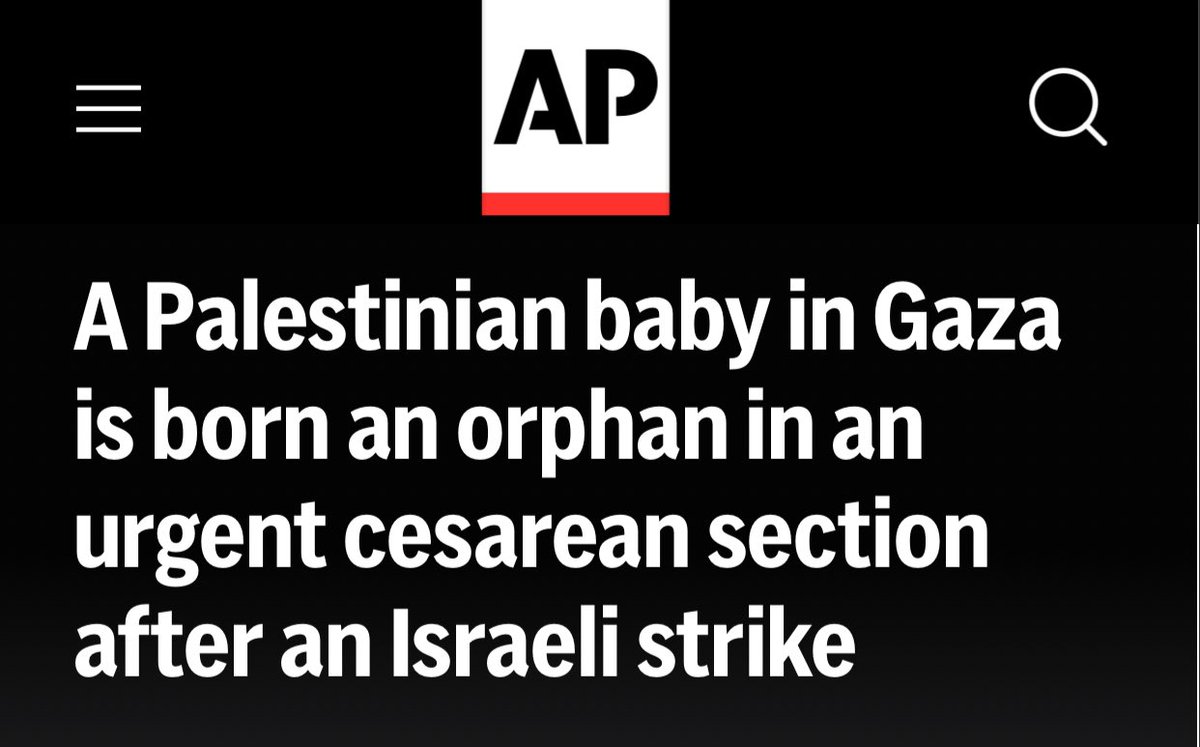 AP wrote a riddle for you because it can’t say “Israel killed a Palestinian mother” in the headline - you need to make your own conclusion instead