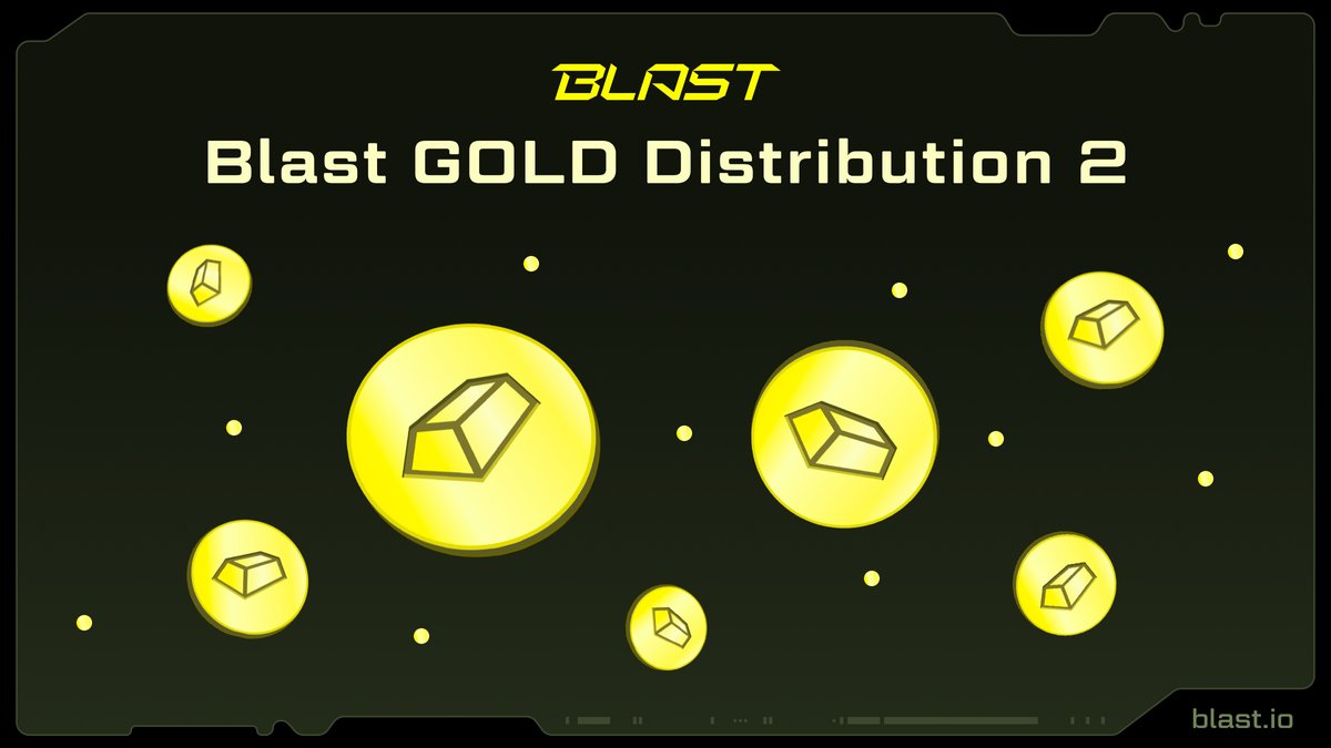 @binance Update- As we prepare to wrap up the end of Chapter 1. Users are invited to vote on allocation criteria and dates for the $BLAST season 2 Claim. Users who vote in the next 12 hours will receive a 1.5x allocation 👇 goldinvite-BLAST.COM