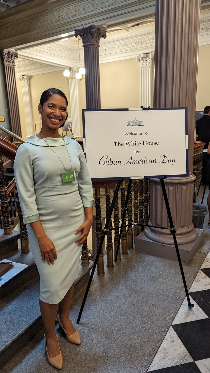 On April 18th, I had the honor to be a guest at the White House. Along with Cuban American leaders from across the country, we engaged White House leadership in discussions of U.S. policy toward Cuba, migration, education and labor. One of my first questions to Deputy Assistant