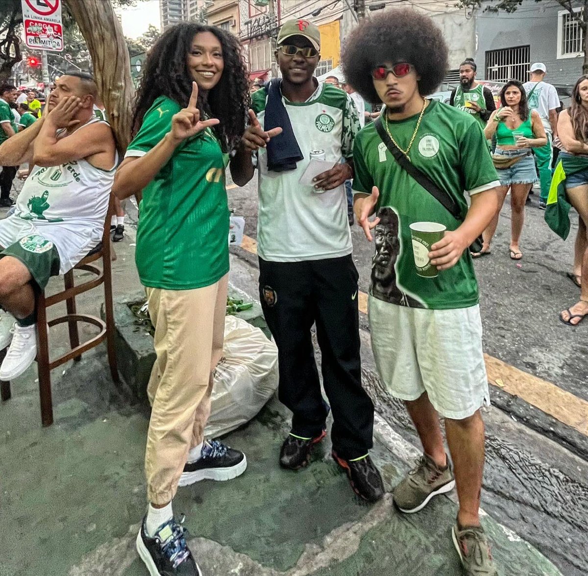 Palmeiras 0x0 flamerda 

Seguimos, somos o que somos! Pele preta e manto verde ✊🏿💚