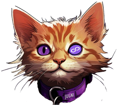 JugniPolygon's tweet photo. @0xlstern @0xPolygon #ExcuseMe With my own two paws I made personalized #NFTs for @sandeepnailwal and @0xMarcB. Not only did I not get a single pet for my art from @0xPolygonEco @0xPolygon but also not even a lick of catnip. 2024 is #CatSzn do not miss out. #BridgeToPolygon $JUGNI @JugniPolygon https://t.co/SGRm6Oh7tM