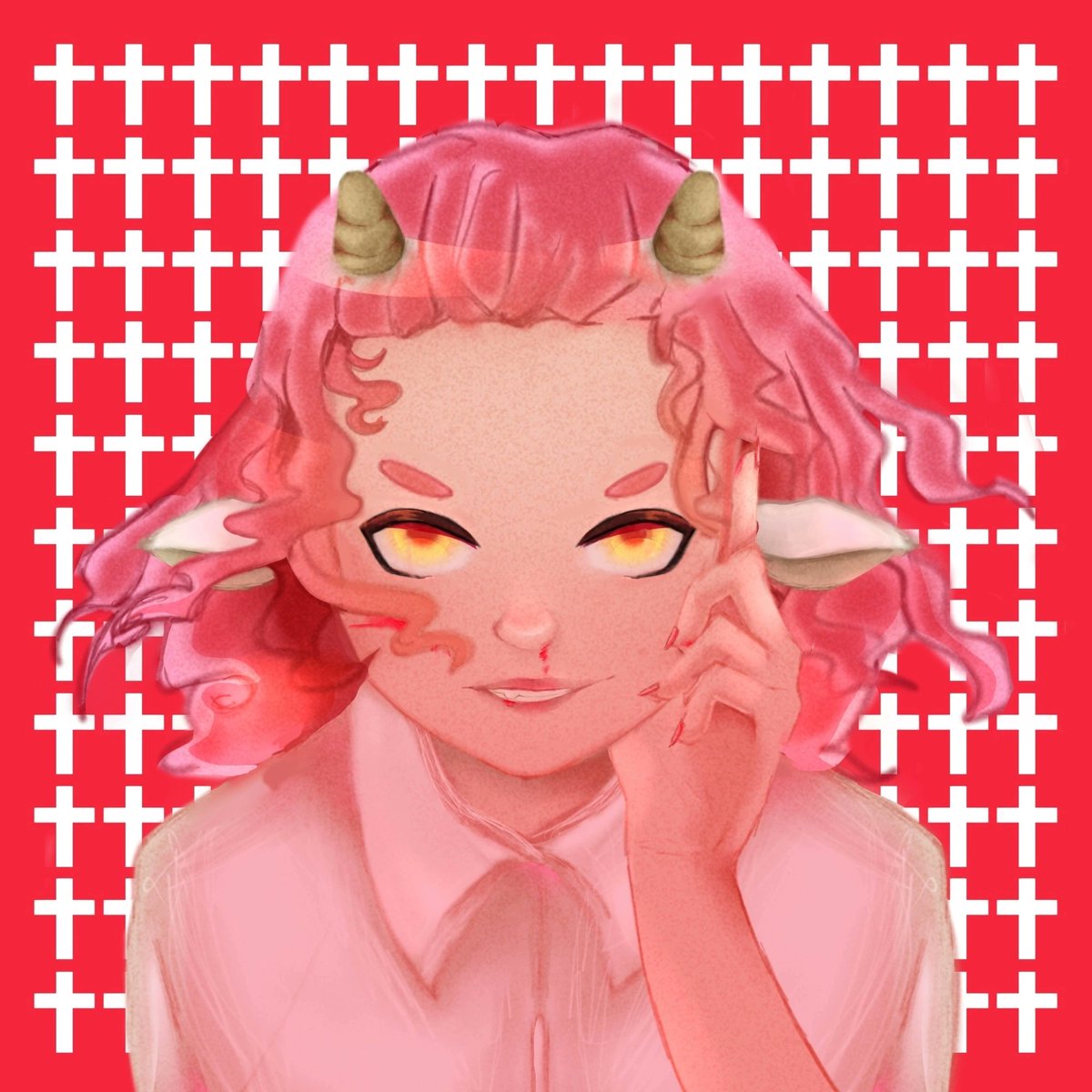 twofacefoureyes's tweet photo. @thefelinerouge_ my beautiful pink homosexual 😭
i adore her https://t.co/aFu4nHTFOt