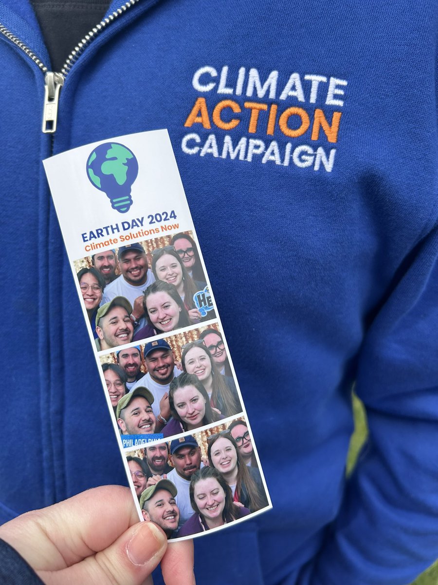 Teamwork makes the dream work! Just wrapped our #EarthDay2024 Block Party in Philadelphia 🌎 #ClimateSolutionsNow @actonclimateUS