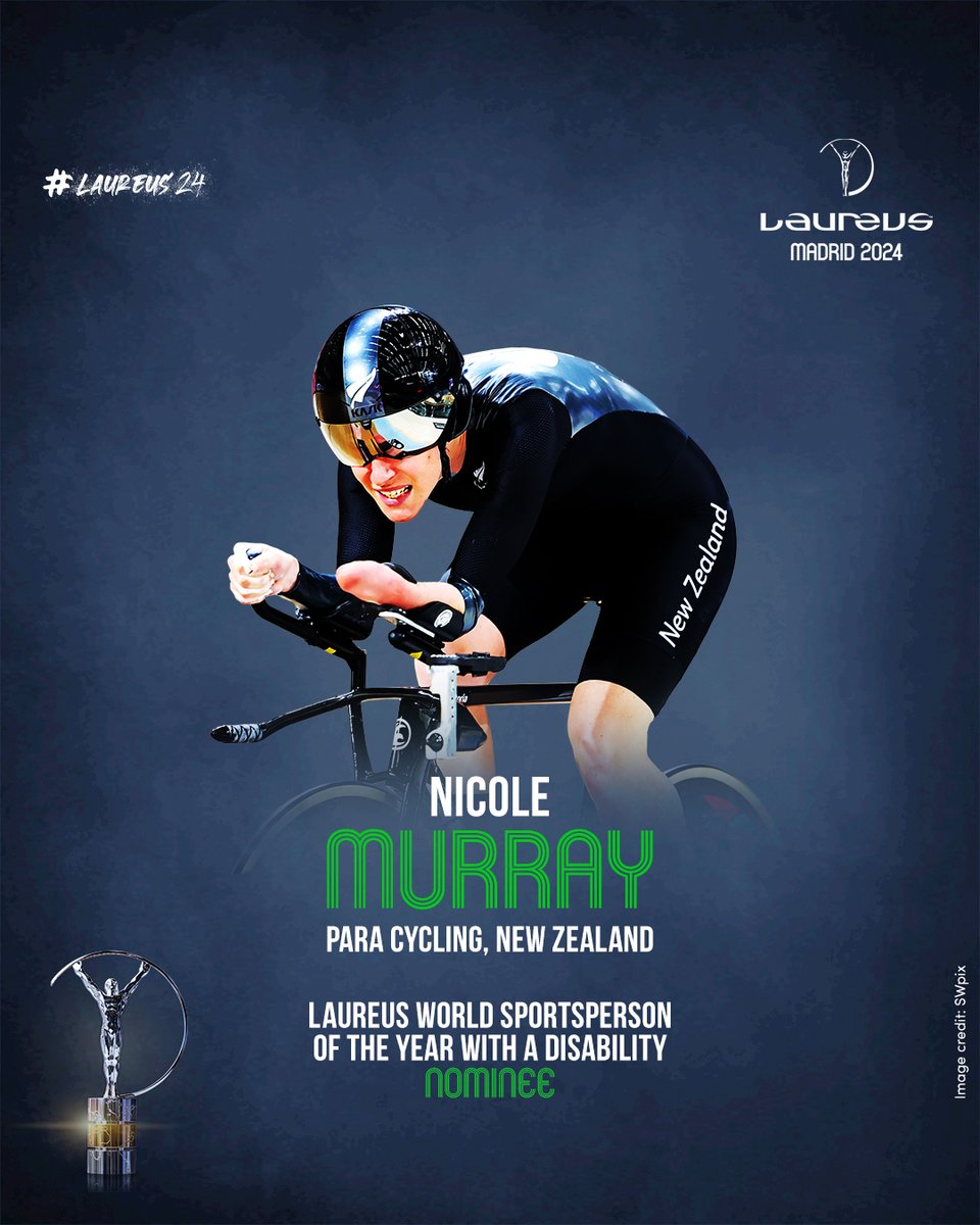 Get ready to rock 'n' roll! The Laureus Awards kick off at 6am on Tuesday NZST. Incredible Para cyclist Nicole Murray is flying the NZ flag high as the only Kiwi shortlisted this year. 

Don't miss the action - tune in live on Sky Go!

skygo.co.nz/show/mac_sh_94…

#Laureus24
