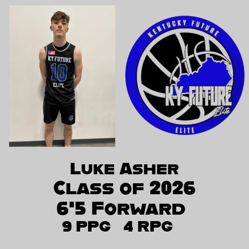 Forward @LukeAsher23 did it all this weekend in Indianapolis. He can play tough interior defense, rebound the ball, drive from the wing, knock down a 3, and work in the post. His skill will only improve. @PHCircuit @PrepHoopsKY @PrepHoops @BRamseyKSR @HankampScott