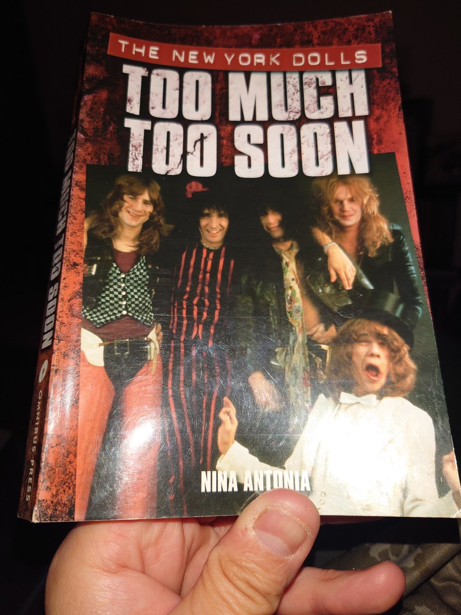 Book 35✅ 7/10 What a band. An originally short lived one too. What an influence over a small period. But then came the drugs, the arguments, Malcolm McLaren posing as their manager and the great Blackie Lawless to stand in for Johnny Thunders. Well detailed and written book