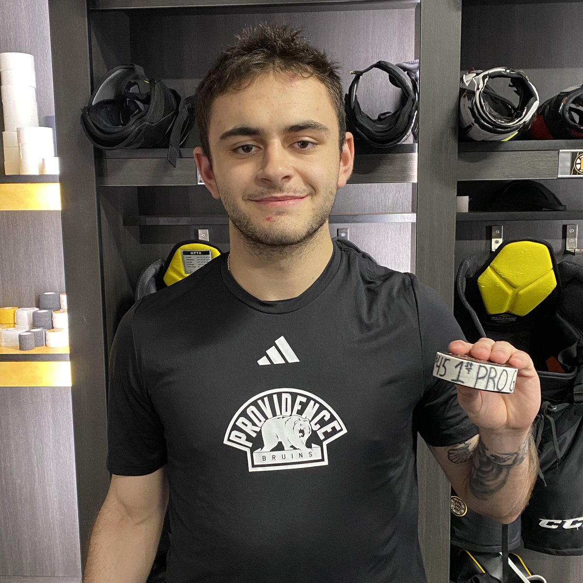 Game-winning goal in your first professional game ✅