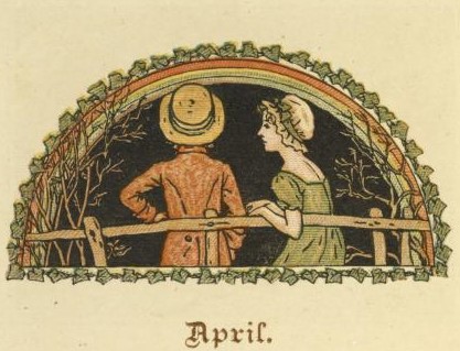 Oh, just a beautiful #April night courtesy of Kate Greenaway!

#vintage print from the NYPL Digital Collections.

#writerslife #momlife #spring #mystery #mysterywriter #histfic #historicalmystery #historicalromance #kategreenaway
