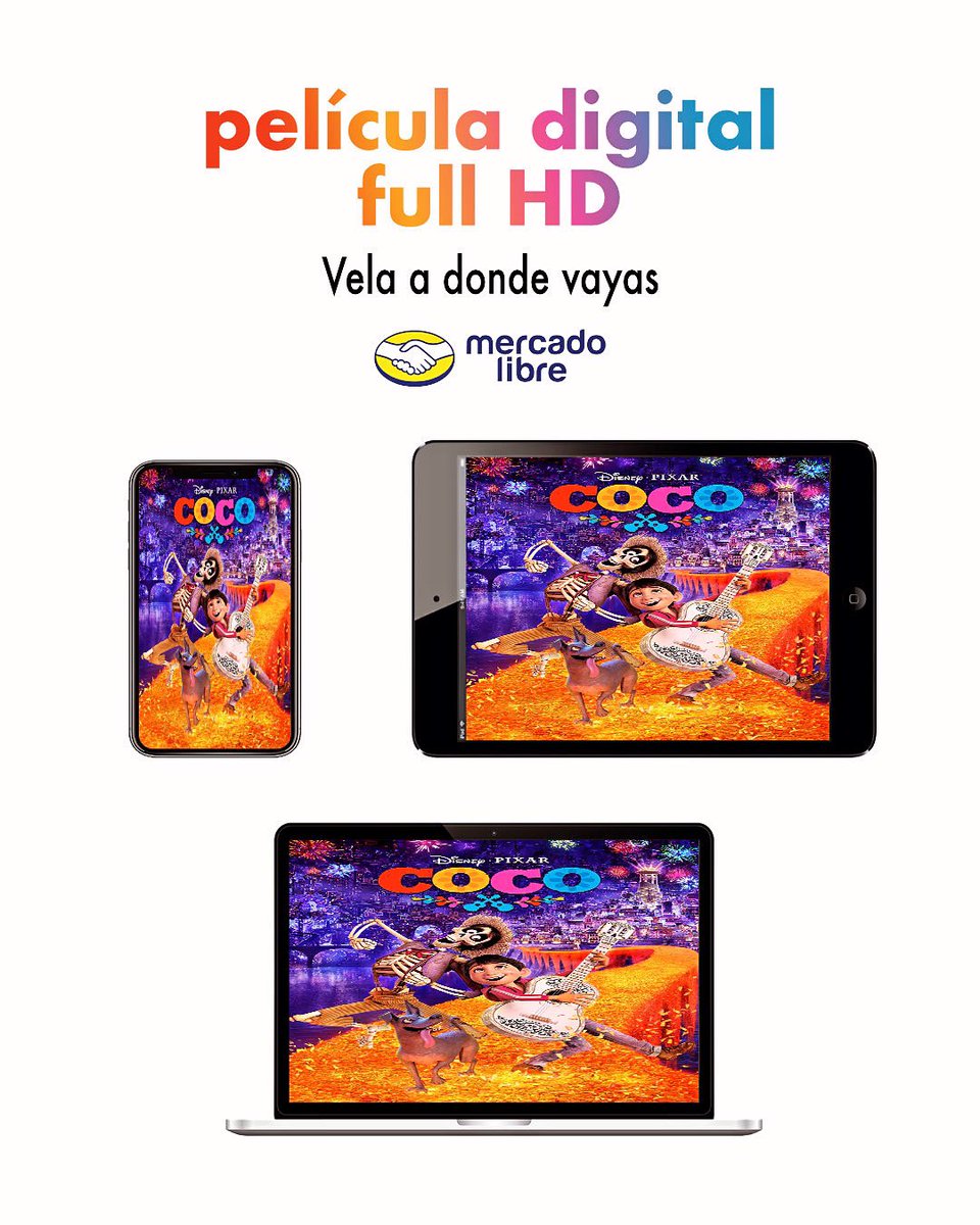 🟠COCO Digital Full HD a la venta en Mercado Libre: 
articulo.mercadolibre.com.mx/MLM-1345241771… 

#COCO #diademuertos #DisneyPlus #pelicula #peliculas #CineEnCasa #cine #Netflix #Pixar #series #cinefilo #México #cdmx #FelizDomingoATodos