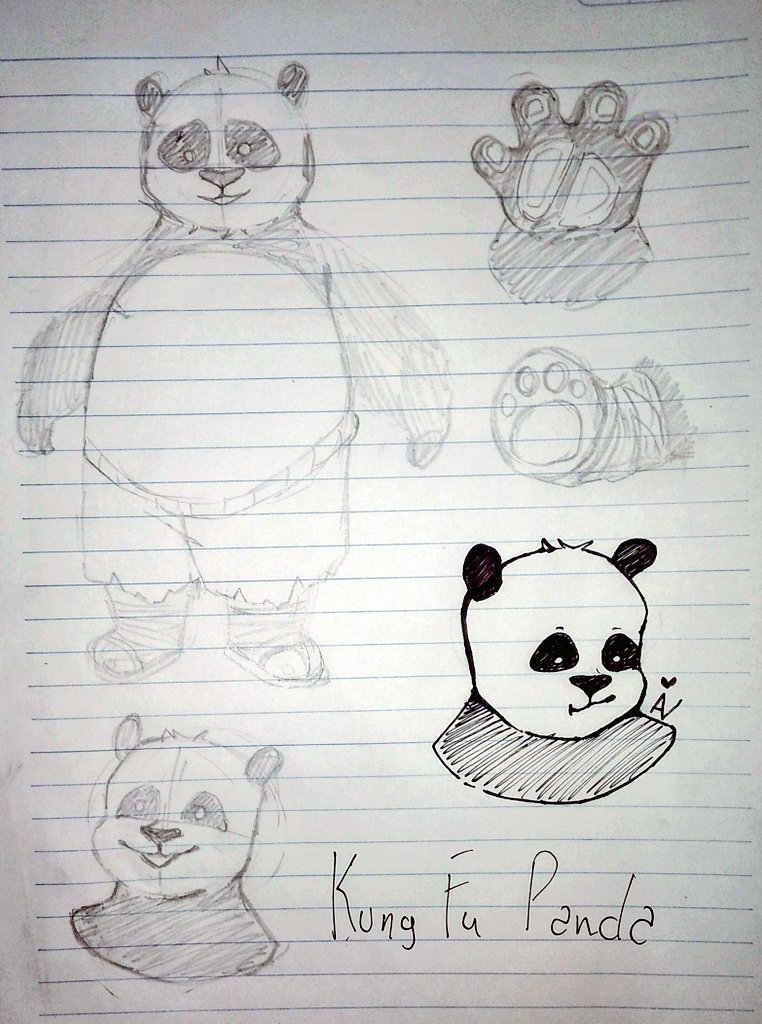 VGarula50754's tweet photo. #kungfupanda #Po #Dibujo #Tradisonal https://t.co/yDuaWq0dzx
