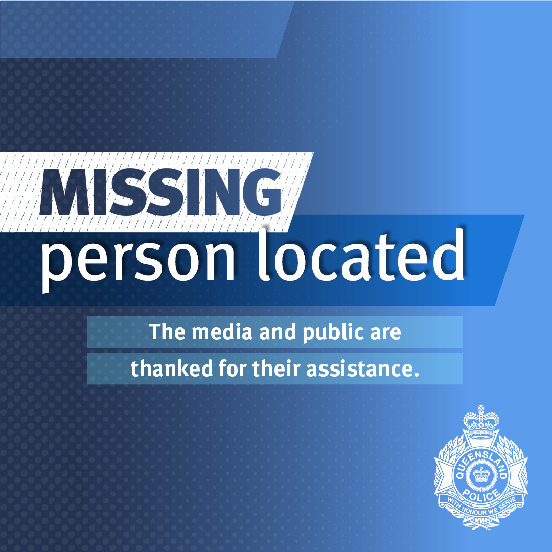 Great news! The 54-year-old woman reported missing from Townsville yesterday has been located safe and well. Police thank the community and media for their assistance. mypolice.qld.gov.au/missing-person…