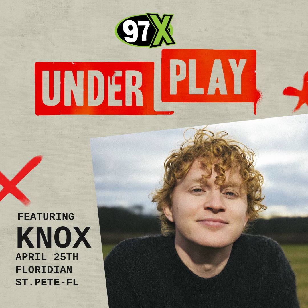 4 DAYS AWAY FROM #97UnderPlay! 😱 Grab tix ON-AIR weekdays at 2:30p! We also have ONE MORE TICKET DROP to grab FREE tix at! 🎟️ The last Ticket Drop 👇 🎟️: Wednesday, April 24th 5:00p-6:00p: Achieva St. Pete - 3692 11th Ave N, St. Petersburg 33713 Presented by @AchievaCU