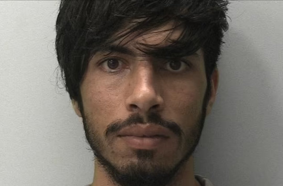 ILLEGAL AFGHAN MIGRANT MERWAIS NASIRI, 25, who was escorted across the Channel in a dinghy from France by Border Force and put up in a hotel in Exeter is JAILED for 5 and a half years for KIDNAPPING and carrying a drunk woman into an alley and trying to SEXUALLY ASSAULT her.