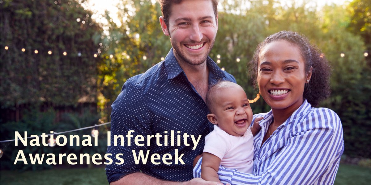 It’s #NationalInfertilityAwaressWeek, which was created to empower you and change the conversation around #infertility! Learn more today: bit.ly/36u76ZK #NIAW2024