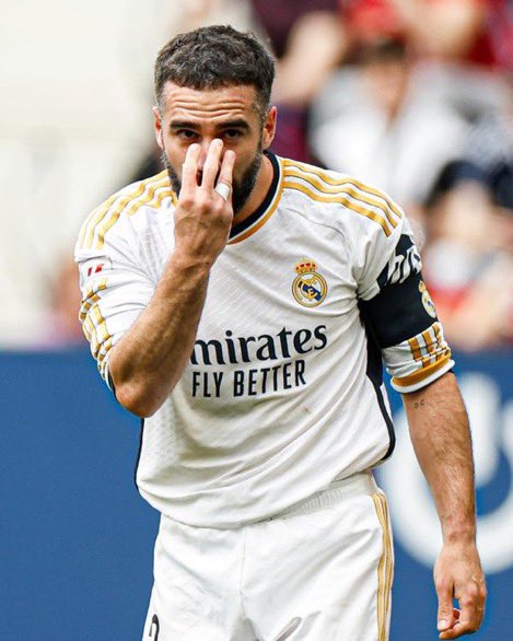 🗣️ Dani Carvajal after losing to Barcelona in a pre-season friendly last summer: “In official competitions, we will be all over them.” Since then: Real Madrid 2-1 Barcelona Real Madrid 4-1 Barcelona (Super Cup) Real Madrid 3-2 Barcelona Kept his word.