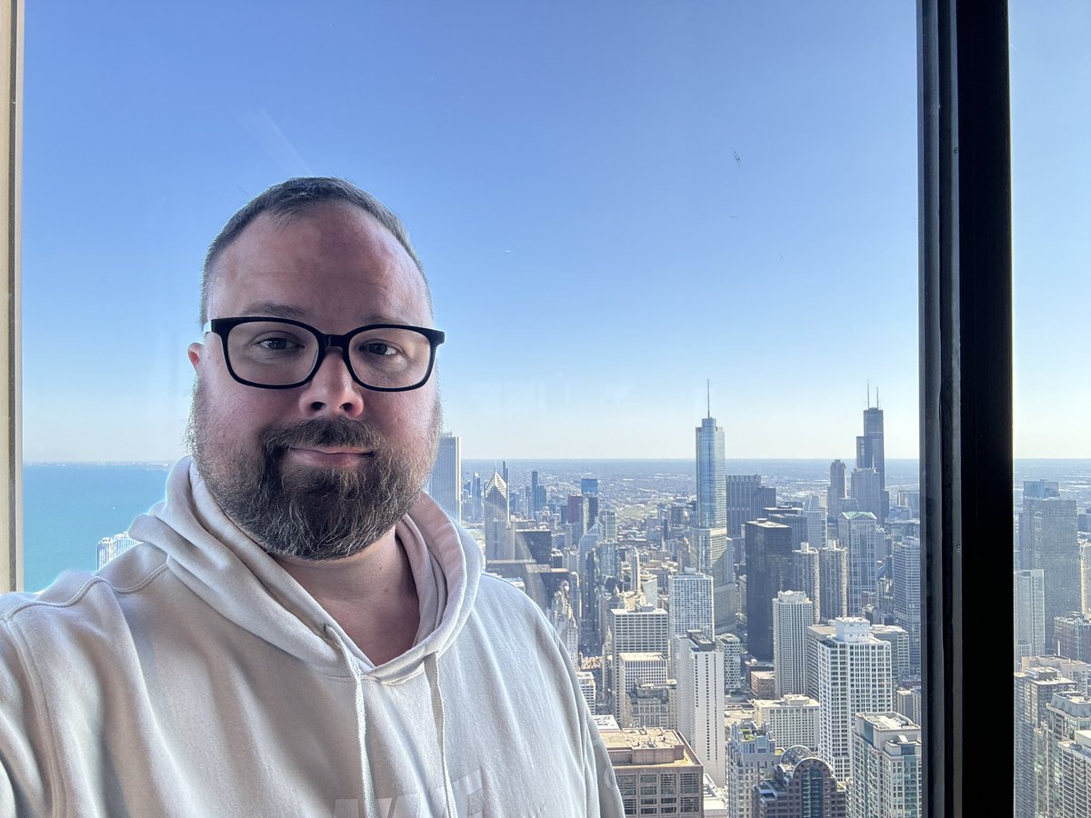 I made it! Went all the way to the 94th floor of the John Hancock observatory.