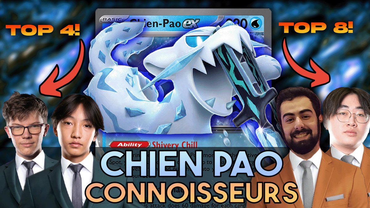 The Updated Ultimate Chien Pao Guide is live! Fellow Cpao board members @RegannatorTCG, @gshen0603, and @XingGod join me to break down cards, lists, matchups, board states, sequencing, puzzles, and more! If you're trying to master Cpao check it out! Link to channel in bio.