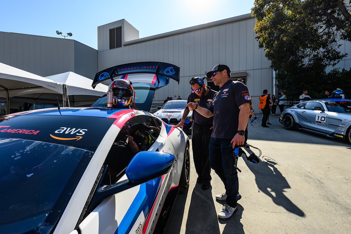 It’s been another long day of waiting in the LBGP convention center as we wait to roll out for @gt_america_ race two at 4:20 PM ET. 

Starting positions:
- GT3 - 
P9 @JasonBellGTS2 

- GT4 - 
P6 Elias Sabo
P7 Todd Parriott 

📺 bit.ly/3W2mjsC
