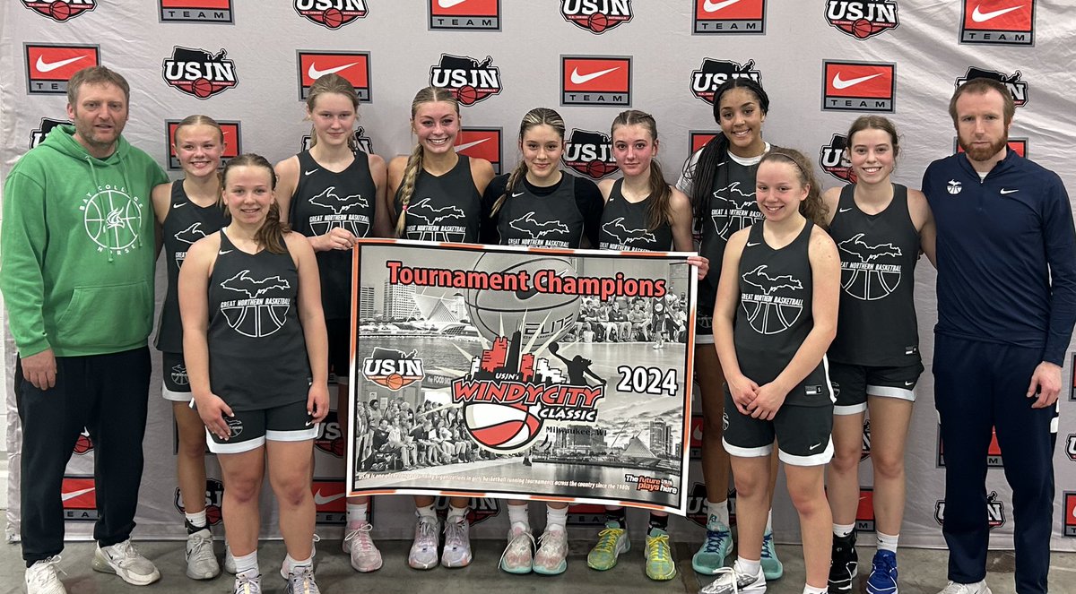 Congratulations to our Great Northern Elite 16U girls for going 4-0 on the weekend and winning the championship in their pools at the @USJN #WindyCityClassic in Milwaukee, WI! Next Tournament: PGH Champions Challenge in Appleton, WI!