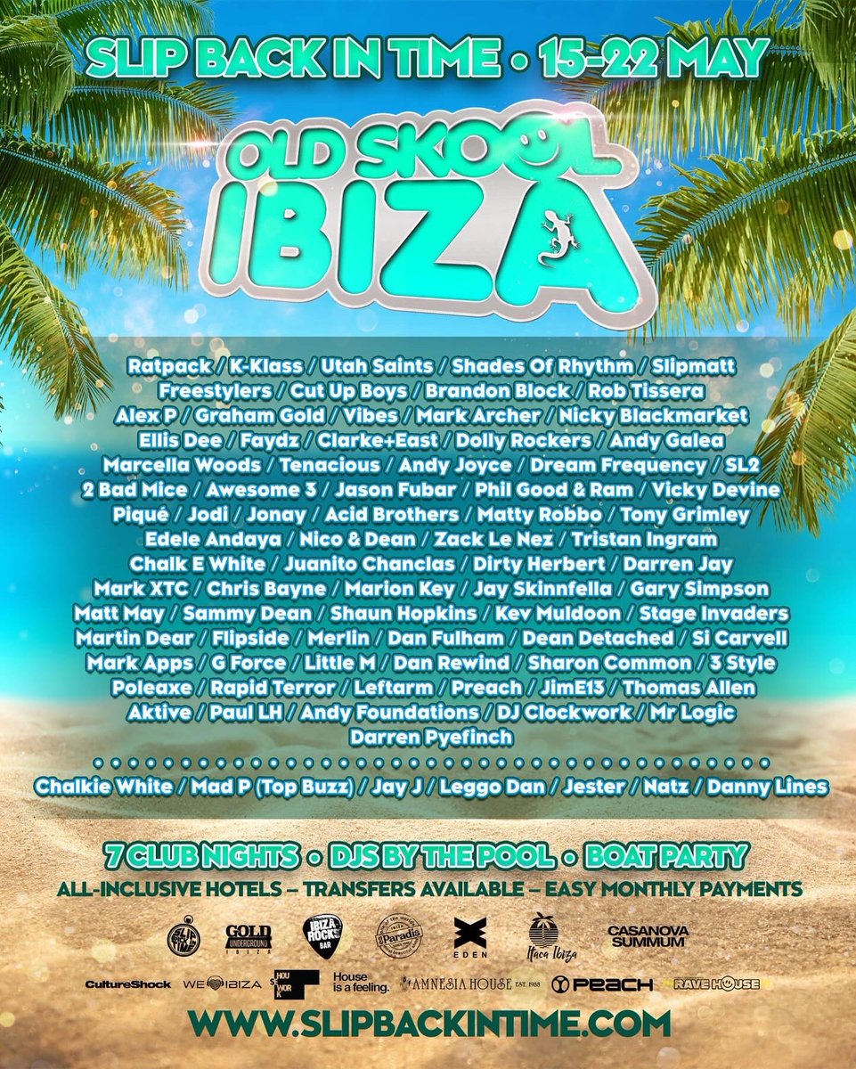 djandrewgalea's tweet photo. Can’t wait to catch up with everyone in #ibiza 🥳🥳with all the @Slipmatt and all the crew ❤️🥳🥳 https://t.co/ZgyMJaSbuN
