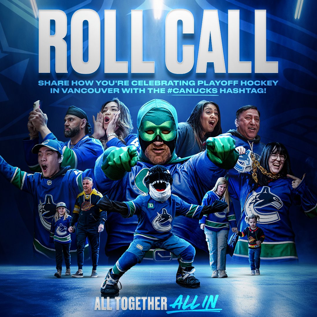 SHOW UP! CHEER LOUD!

Share how you're celebrating playoff hockey in Vancouver with the #Canucks hashtag!