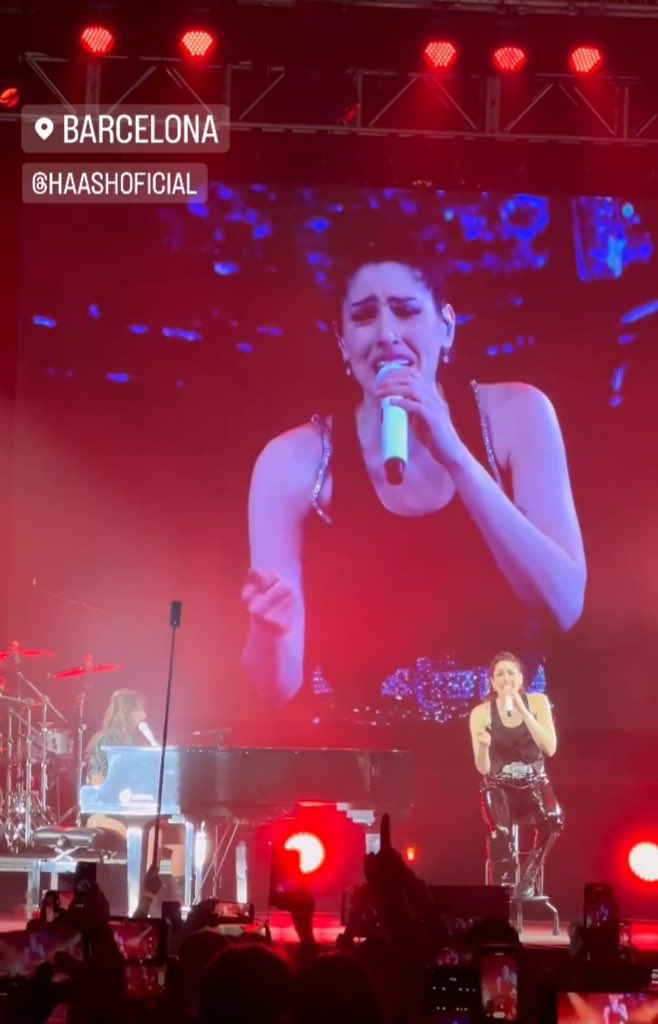 Feliz de verlas triunfar en otro continente 😻💘 se merecen eso y más! 😚 felicidades <a href="/haashoficial/">Ha*Ash</a> y mañana en el icónico Wizink de Madrid 😮‍💨
