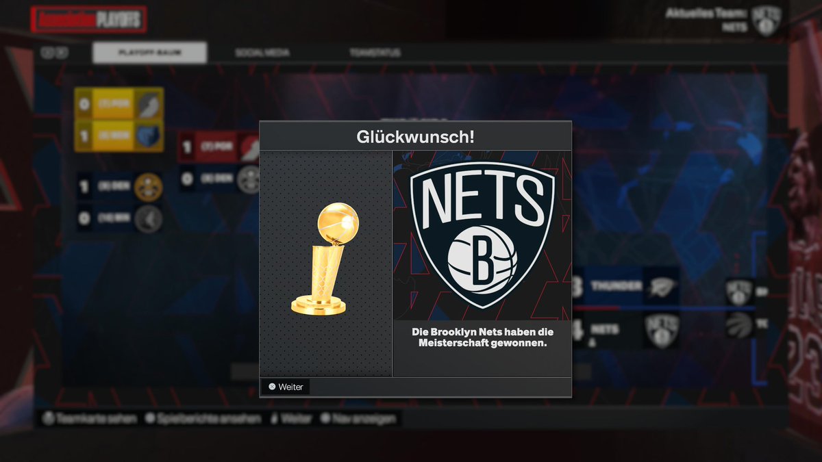 Nur noch 4 Jahre bis zu diesem bewegenden Moment. #NBA2K24 #Netsworld