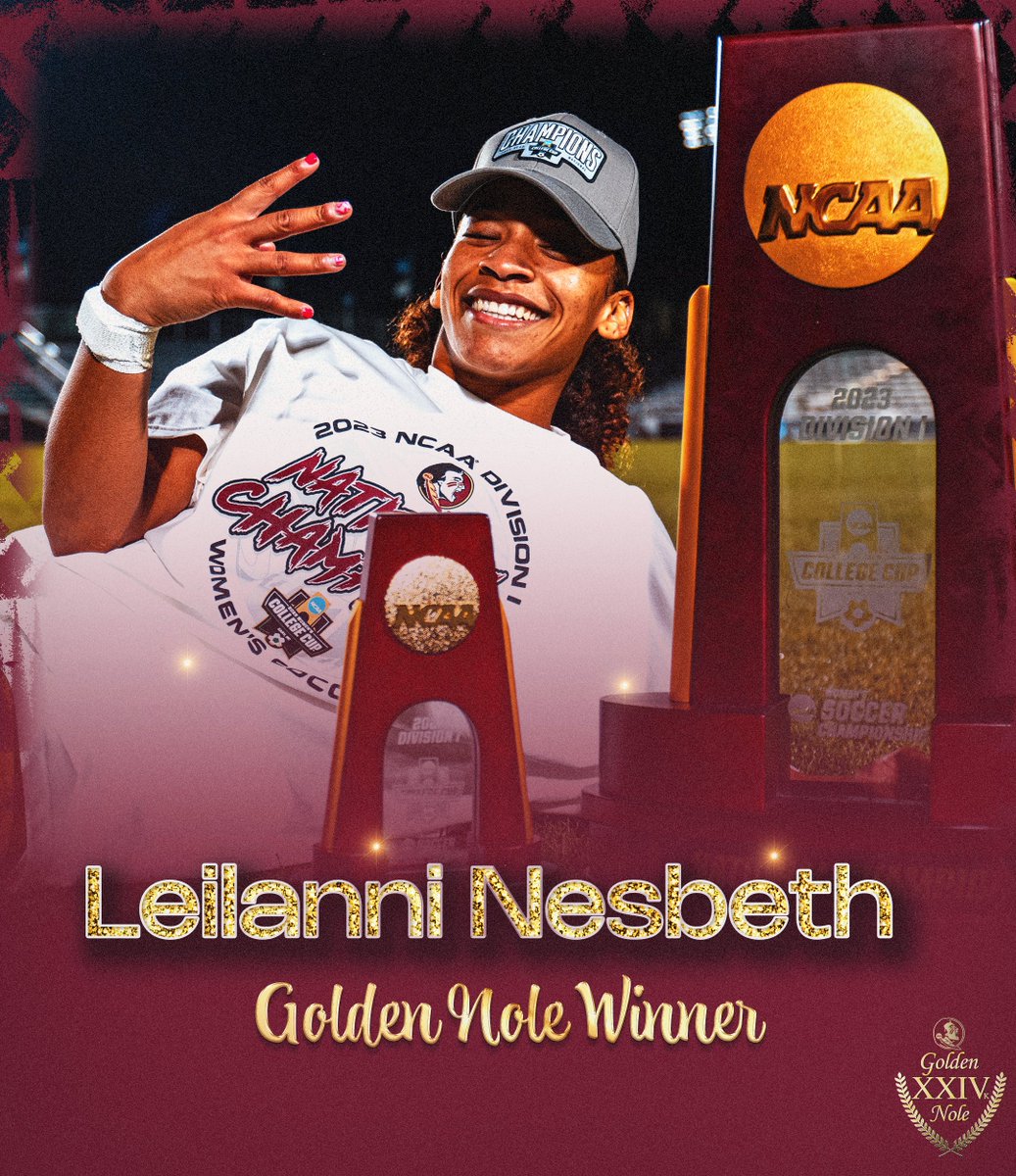 Congrats to Leilanni on being named a Golden Nole Winner tonight🍢 #ALL4ONE