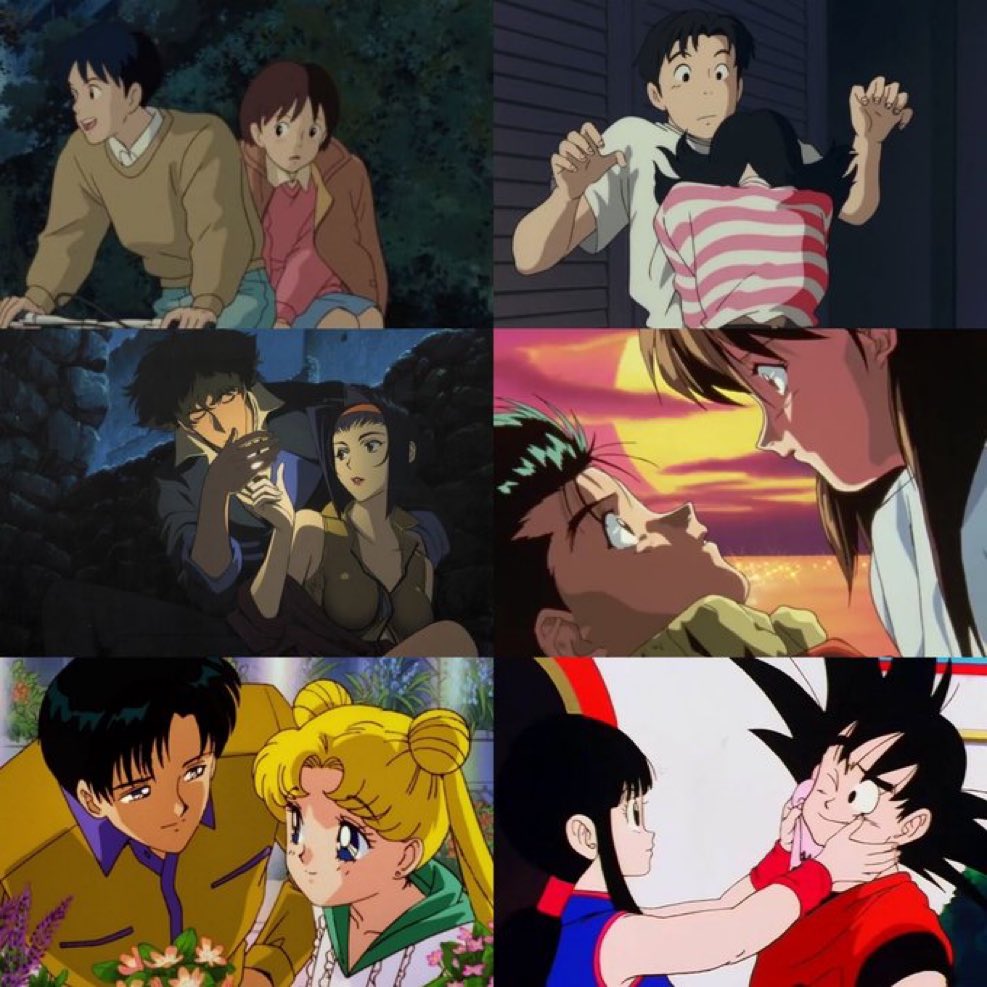 90s anime couples
