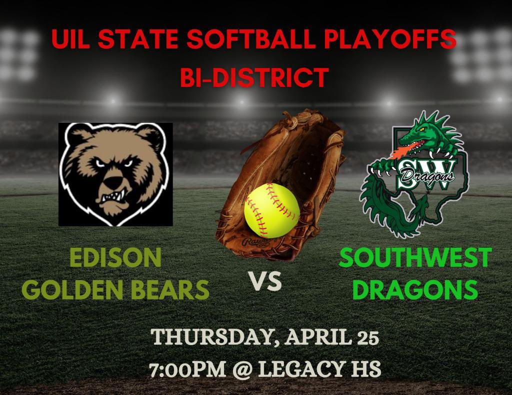 Come out and support our Lady Bears! 🐻 🥎 #GoBears #ALLIN