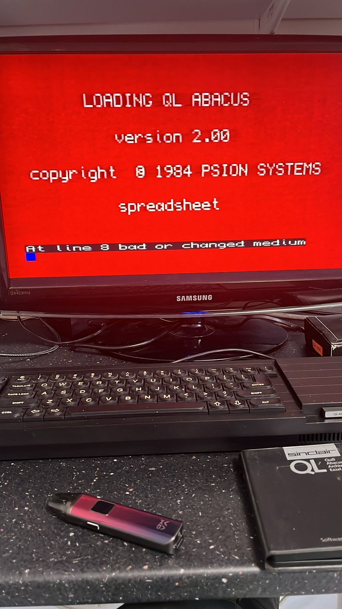MicroHistroy's tweet photo. It would be fair to say that I have never used a QL before 😙 https://t.co/5Ut0PkegTo