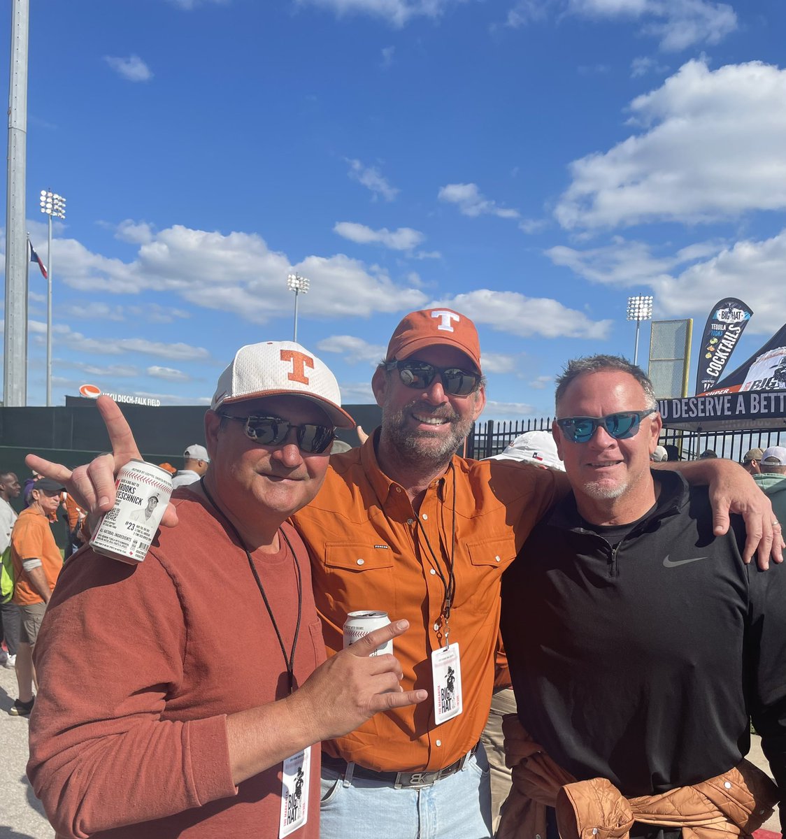 Your Baseball tailgate could never have this level of Pitching swag … Dressendorfer, Kieschnick and Swindell.