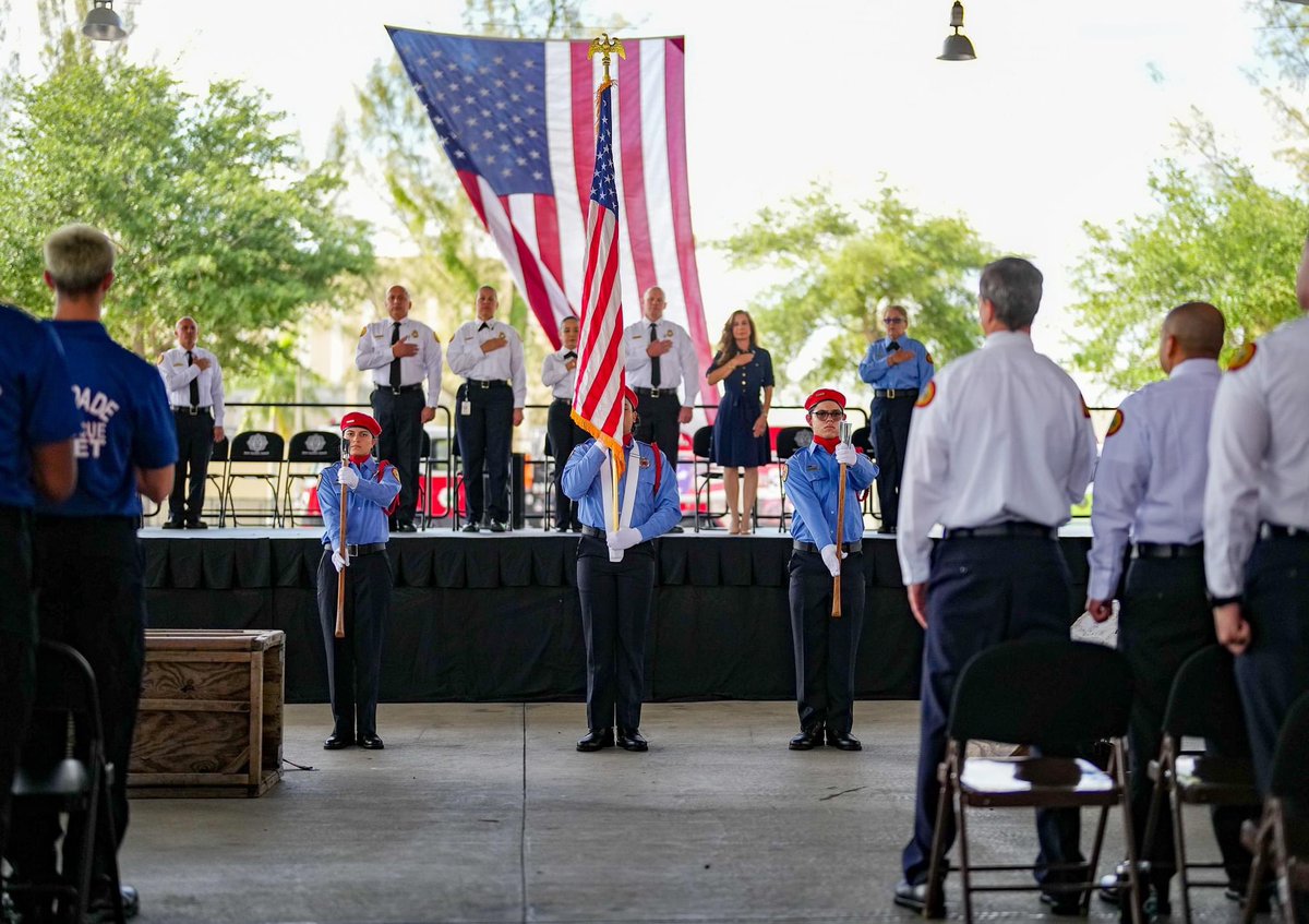 Yesterday marked a new beginning for the 29 recruits who were officially inducted into the #MDFR Cadet Program. The Cadet Program brings together young adults aspiring for a future in the fire service or a medical-related field to use their skills & enhance their training.