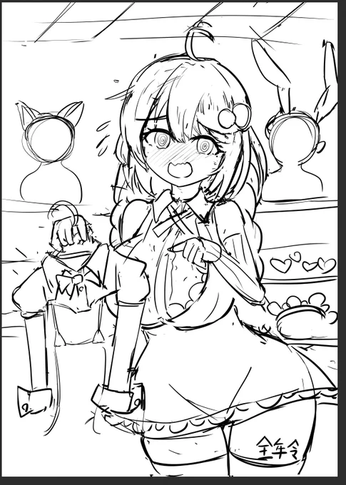 こんなかんじの表紙がかければいろんな衣装着てもらったあかりちゃんイラストまとめ本ができます 