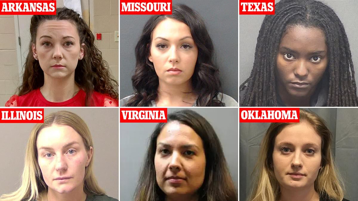 Cougars in the classroom: The alarming rate of teachers charged with raping young boys in America trib.al/xHogePg