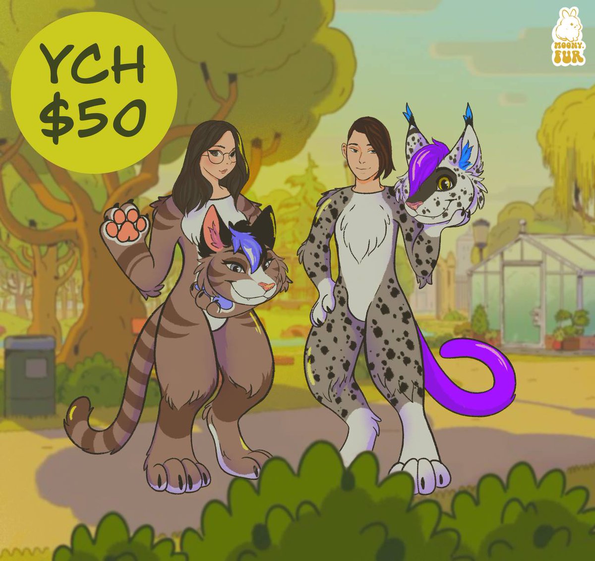 YCH FURSUIT! ❤️

Price for a single character: $25
🐾 The price include all characters

Any Specie / gender Unlimited slots

#furryfandom