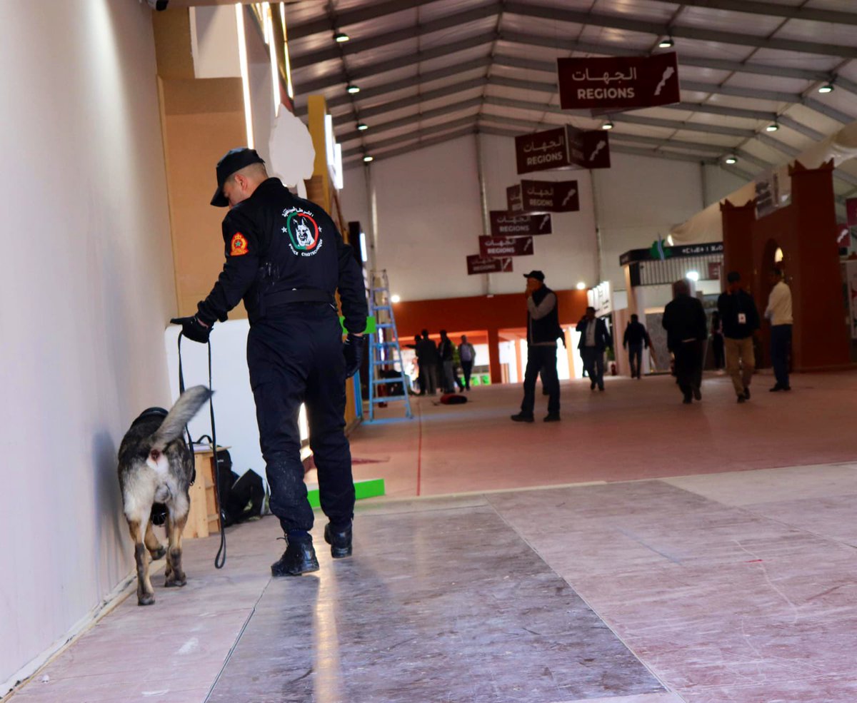 DGSN_MAROC's tweet photo. #تأمين_التظاهرات_الكبرى
جانب من الترتيبات الأمنية المكثفة استعدادا لمواكبة احتضان مدينة مكناس للملتقى الدولي للفلاحة. https://t.co/vw3jwofuNb