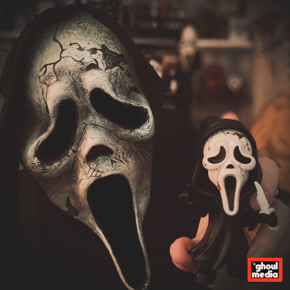 'This is long overdue.' 🔪

#GhoulMedia #GhostFace #Scream #Horror #HorrorMovies #HorrorCommunity #HorrorCosplay #Cosplay #FunWorld #HorrorCollection