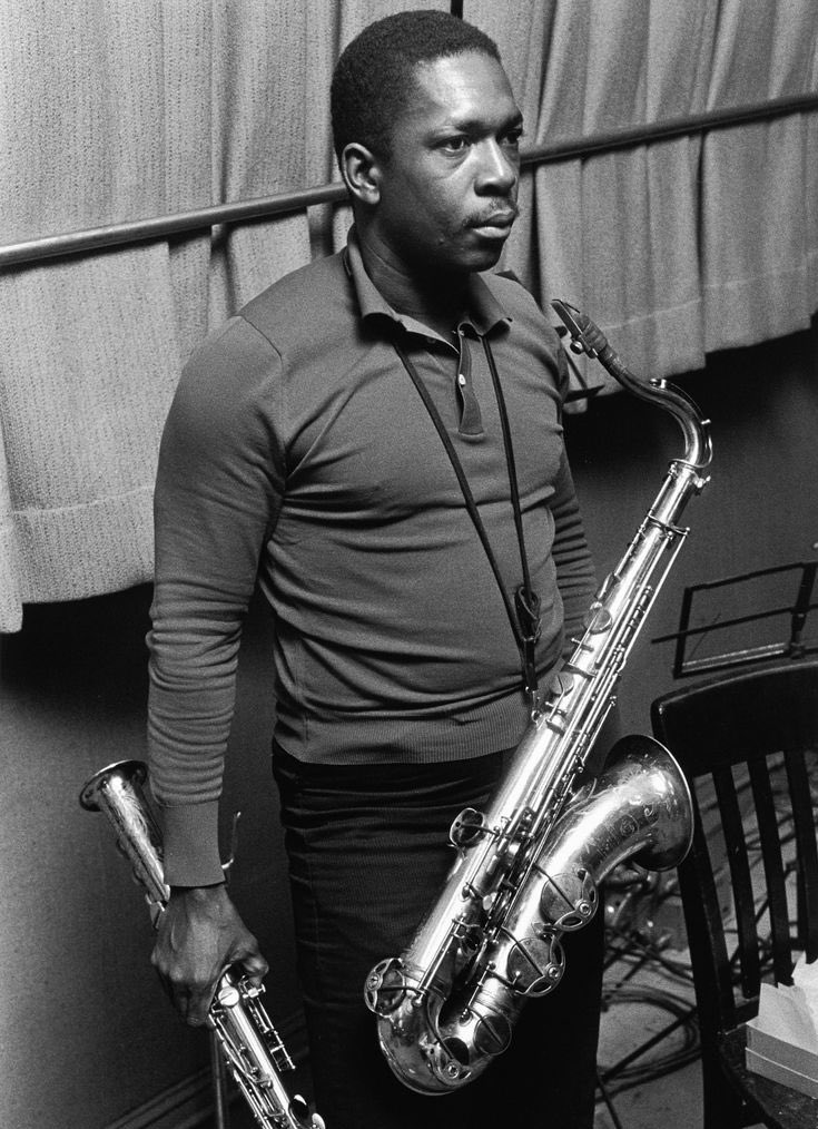Whenever I’m stressed out I chew on this picture of John Coltrane.