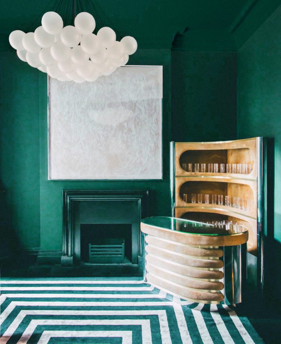 Turquoise interiors >>