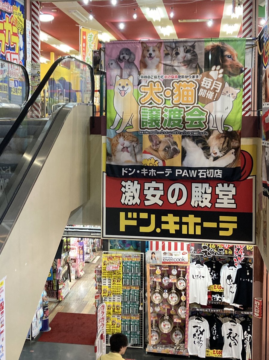 ドン キホーテ パウ 石切 店