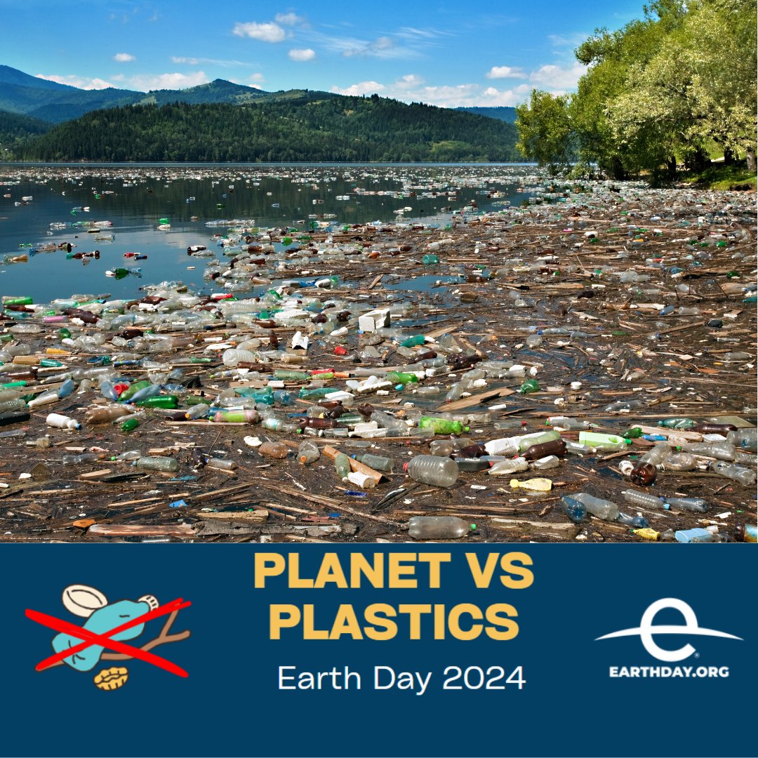 This Earth Day, commit to reducing plastic production by 60% before 2040 and eliminating single-use plastics by 2030. Protect rural ecosystems and health. Join us for a cleaner future. #EarthDay2024 #PlanetVsPlastics #RuralHealth @EarthDay